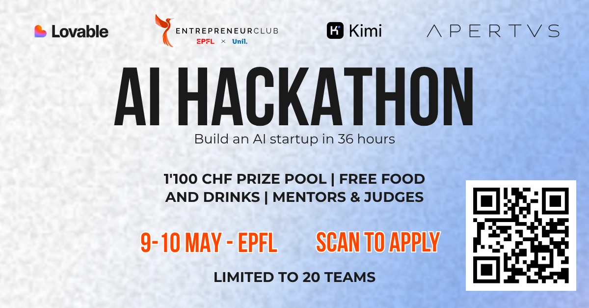 Ignition: AI Hackathon — 36-hour build sprint at EPFL